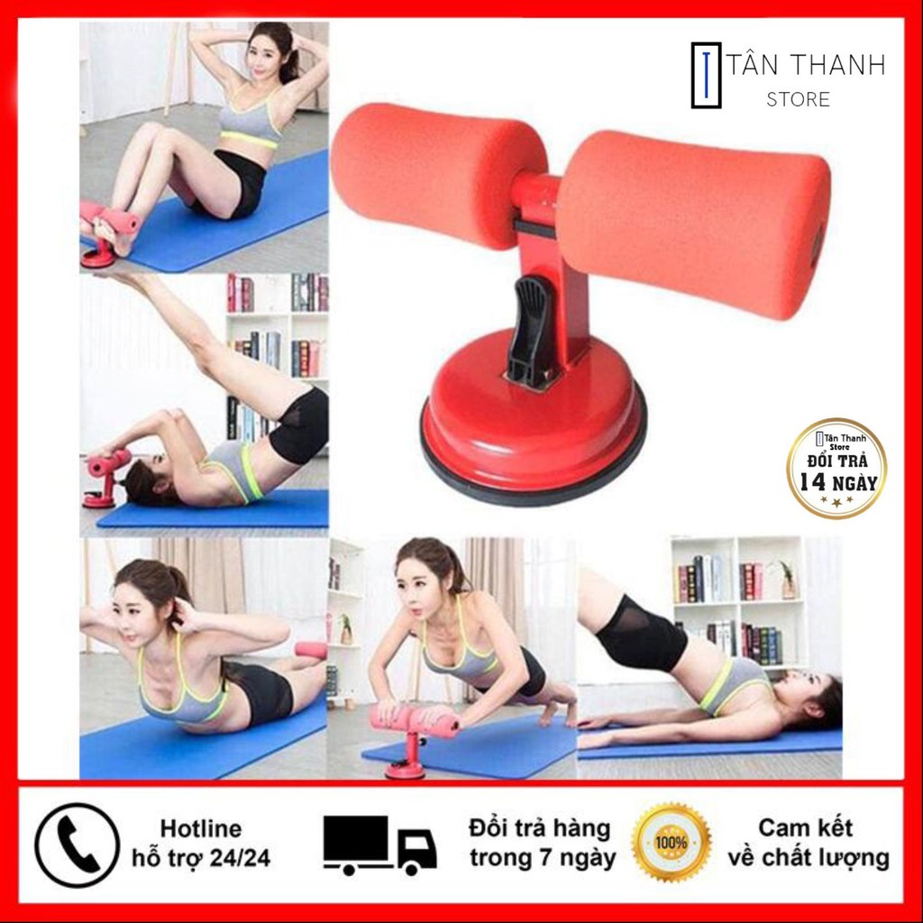 Dụng Cụ Tập Cơ Bụng Eo GYM ❤️ Đồ Dùng Thể Thao Tại Nhà Đa Năng ❤️ Có Đế Hút Chân Không Trụ Chữ T Giúp Dáng Chuẩn Eo Thon