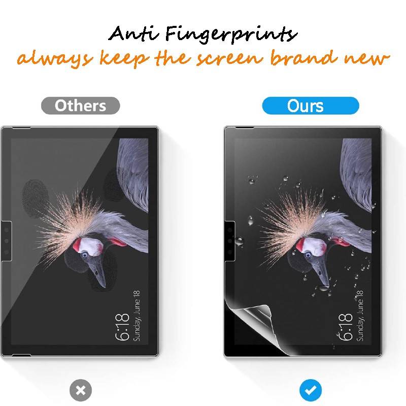 Giấy Nhám Dán Màn Hình Chống Chói Cho MicroSoft Surface Pro 9 X 8 / 7 6 5 4 Surface Go 2 / 3