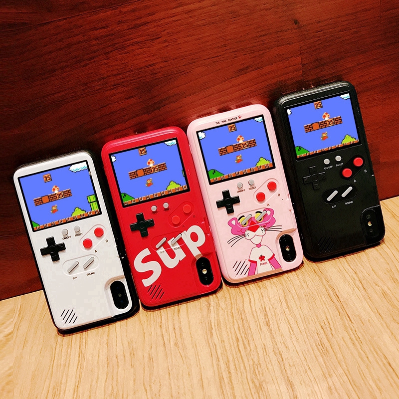 Ốp điện thoại PC silicon kiểu máy chơi GAMEBOY độc đáo cho APPLE iPhone 11 Pro 6 6S 7 8 Plus X XR Xs Max Xr SE 2020 GAME BOY