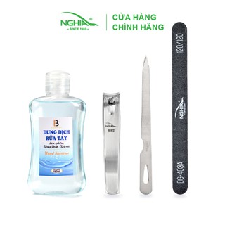 Bộ sản phẩm chăm sóc móng tay Kềm Nghĩa - Combo Value 1
