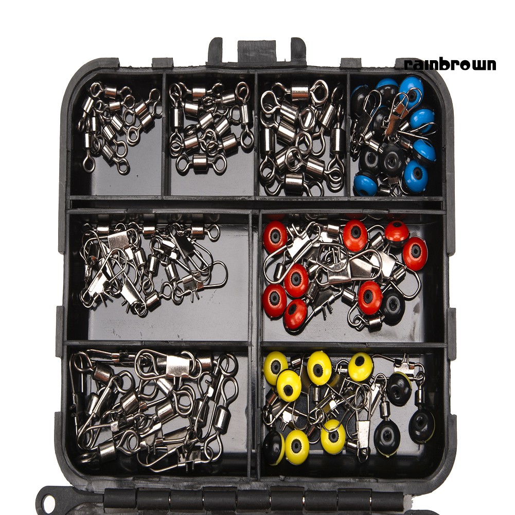 ❖Phụ Kiện Chuyên Dụng Dành Cho YJ YJ YJ❖Hộp 160 Phụ Kiện Câu Cá Chuyên Dụng