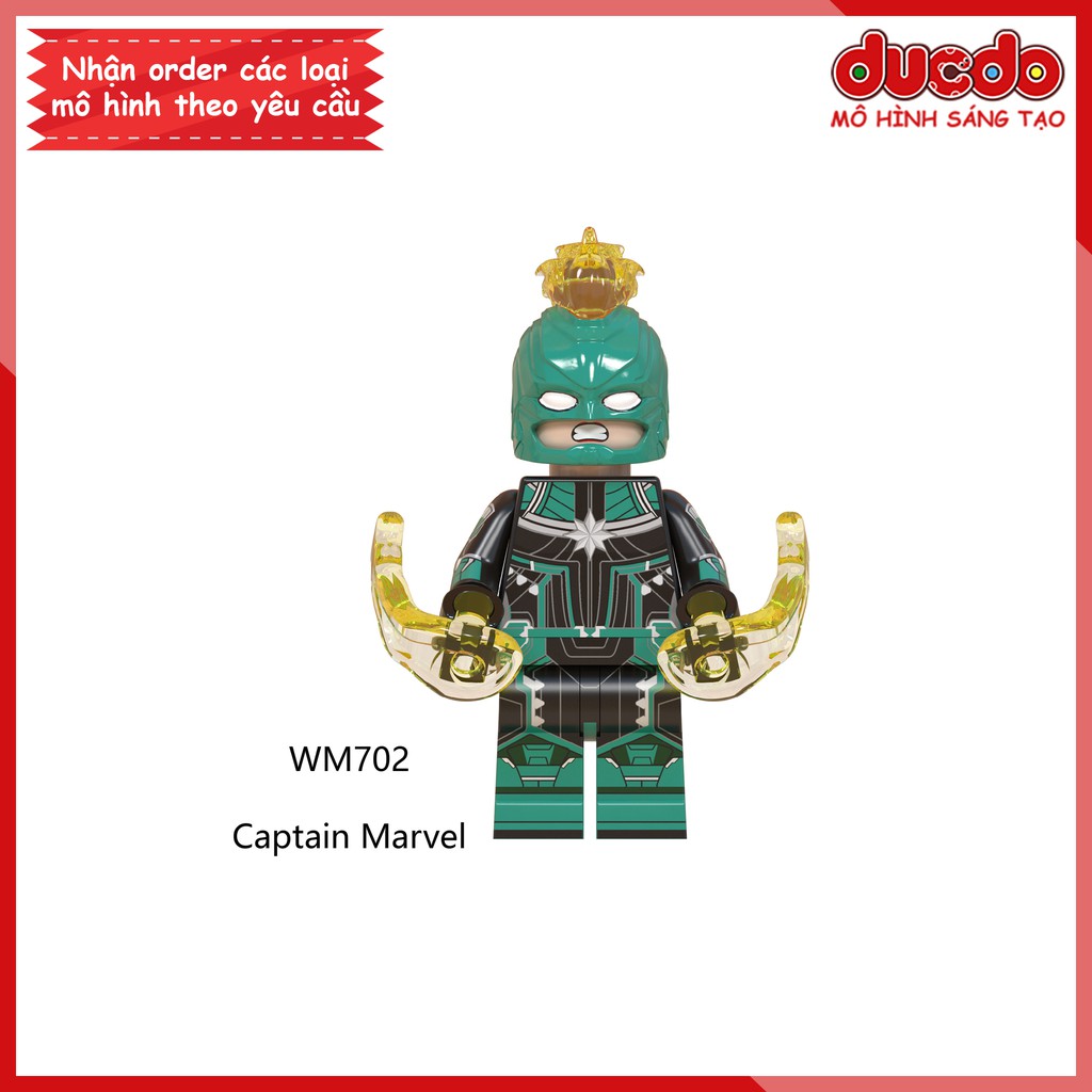 Minifigures siêu anh hùng End Game - Đồ chơi Lắp ghép Xếp hình Mô hình Mini Iron Man EndGame WM6061