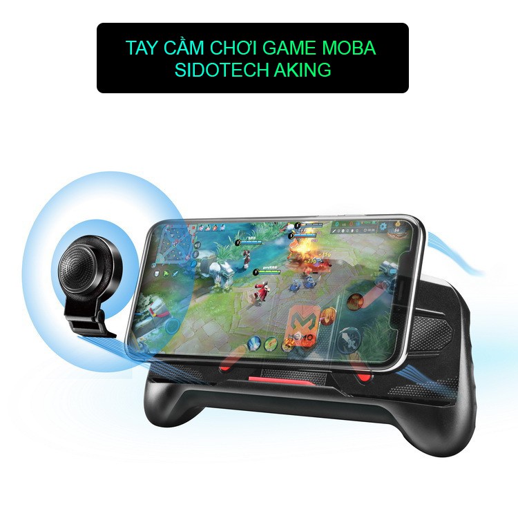 Tay Cầm Chơi Game Liên Quân Mobile Tốc Chiến SIDOTECH Memo Aking Trải Nghiệm Chơi Như XBOX Cho Điện Thoại Iphone Oppo