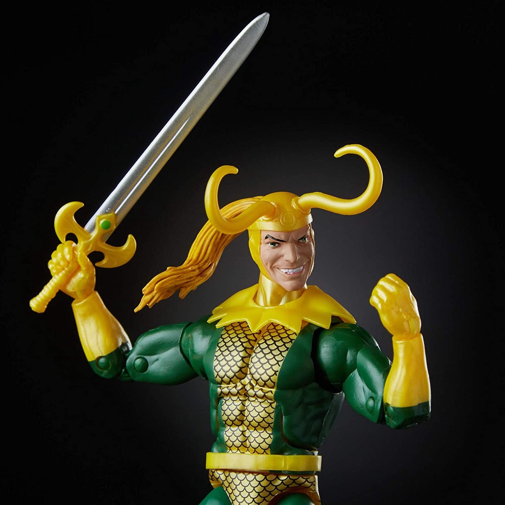 Marvel Legends Series Loki 6" Collectible Marvel Comics Action Figure Build-A-Figurepiece E3977 Mô Hình Nhân Vật Loki Trong Marvel Legends Series 6 "E3977