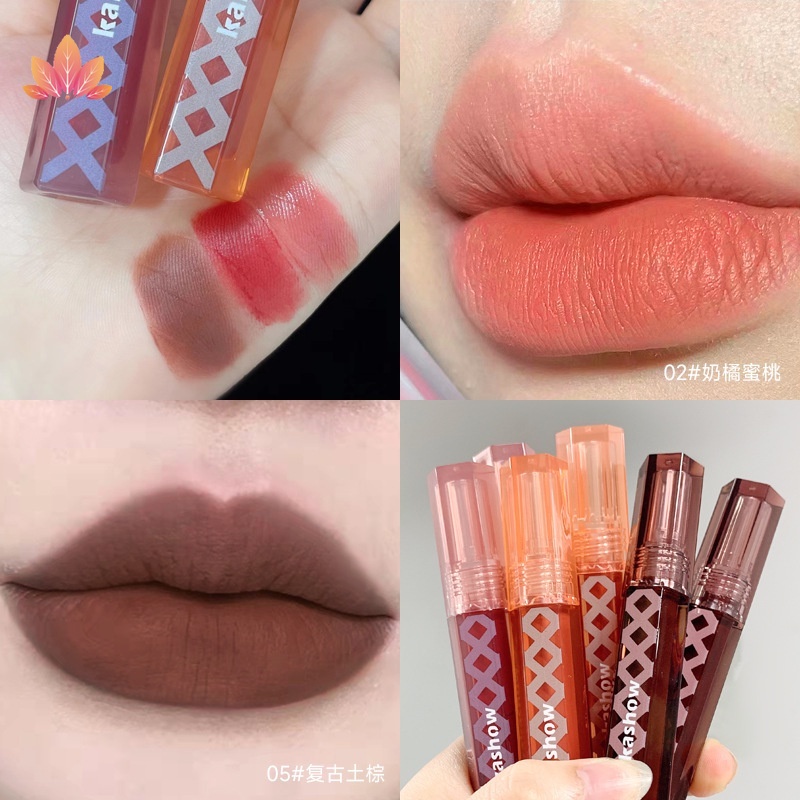 Son Bóng Dưỡng Ẩm Màu Sắc Tươi Sáng Làm Trắng Da JP5