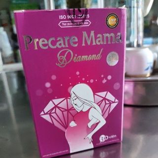 Viên uống bầu Precare mama Thành Công Lọ 30 viên bổ sung sắt, acid folic, calci, DHA mẹ bầu, cho con bú, người thiếu máu