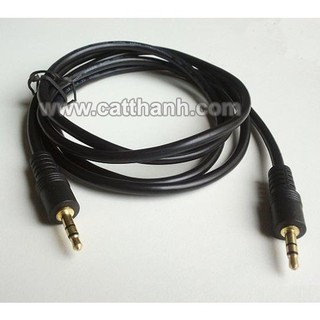 Dây loa nối dài 2 đầu dương 3.5mm dài 1.5m | Cực Chuẩn Lõi đồng không nhiễu rè NEW