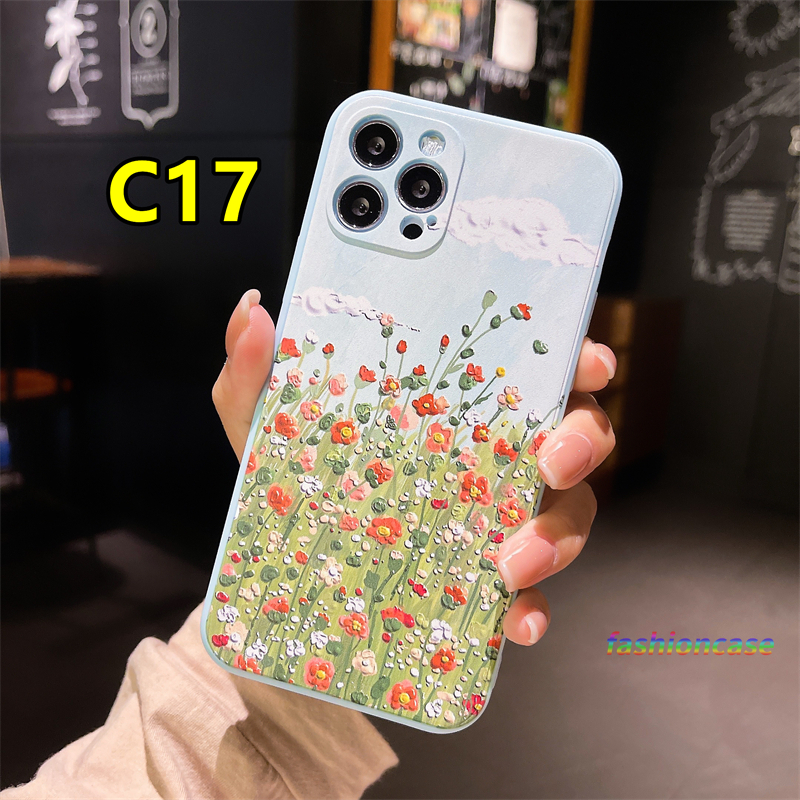 Ốp điện thoại TPU in hoa oải hương cho Xiaomi Redmi Note 9 8 10 10s 9 Pro Max 9s Xiaomi Redmi Poco X3 Note X3 Pro