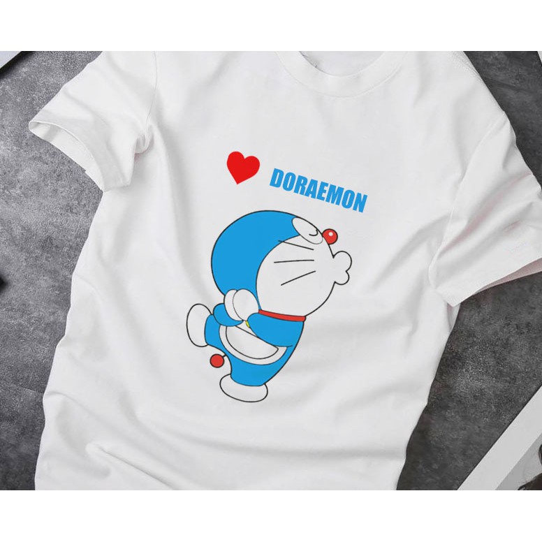 [Free ship] Áo thun cotton nam nữ Doraemon 109 Hàng Cao Cấp siêu mát