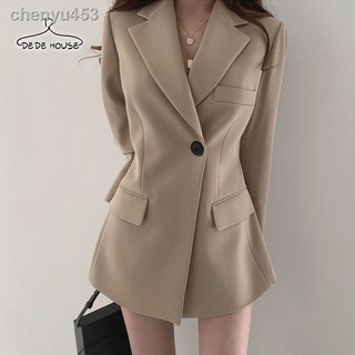 ◇┇Phù Hợp Với Áo Khoác Nữ Mùa Hè Mỏng Phong Cách Hàn Quốc ins Phong Cách Hồng Kông Retro Thời Gian Kaki Top Loose b Nhỏ Bên Ngoài Hợp Thời Trang