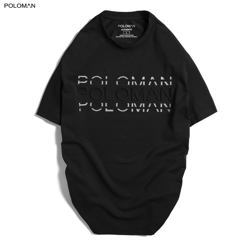 Áo thun nam cổ tròn OTIS in dập nổi vải cá sấu Cotton xuất xịn,chuẩn form,trẻ trung, năng động - POLOMAN - HÀNG MỚI VỀ
