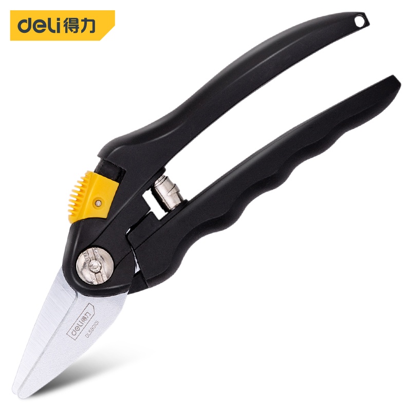 Kéo Cắt Cành Cây Tỉa Cây Cảnh Lưỡi Thép 8 Inch Deli DL580101 Nhập Khẩu Chính Hãng - Bảo Hành 12 Tháng