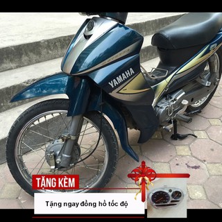 Bộ dàn áo Loại Phanh Cơ gắn JUPITER V - màu XANH NHỚT, nhựa nguyên sinh ABS [TẶNG NGAY CHIẾC ĐỒNG HỒ CƠ ĐO TỐC ĐỘ]