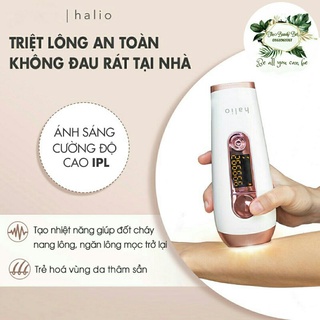 Máy triệt lông Halio IPL Hair Removal 999.999 xung. Bảo hành 1 năm