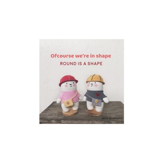 Gấu We Bare Bears móc len handmade