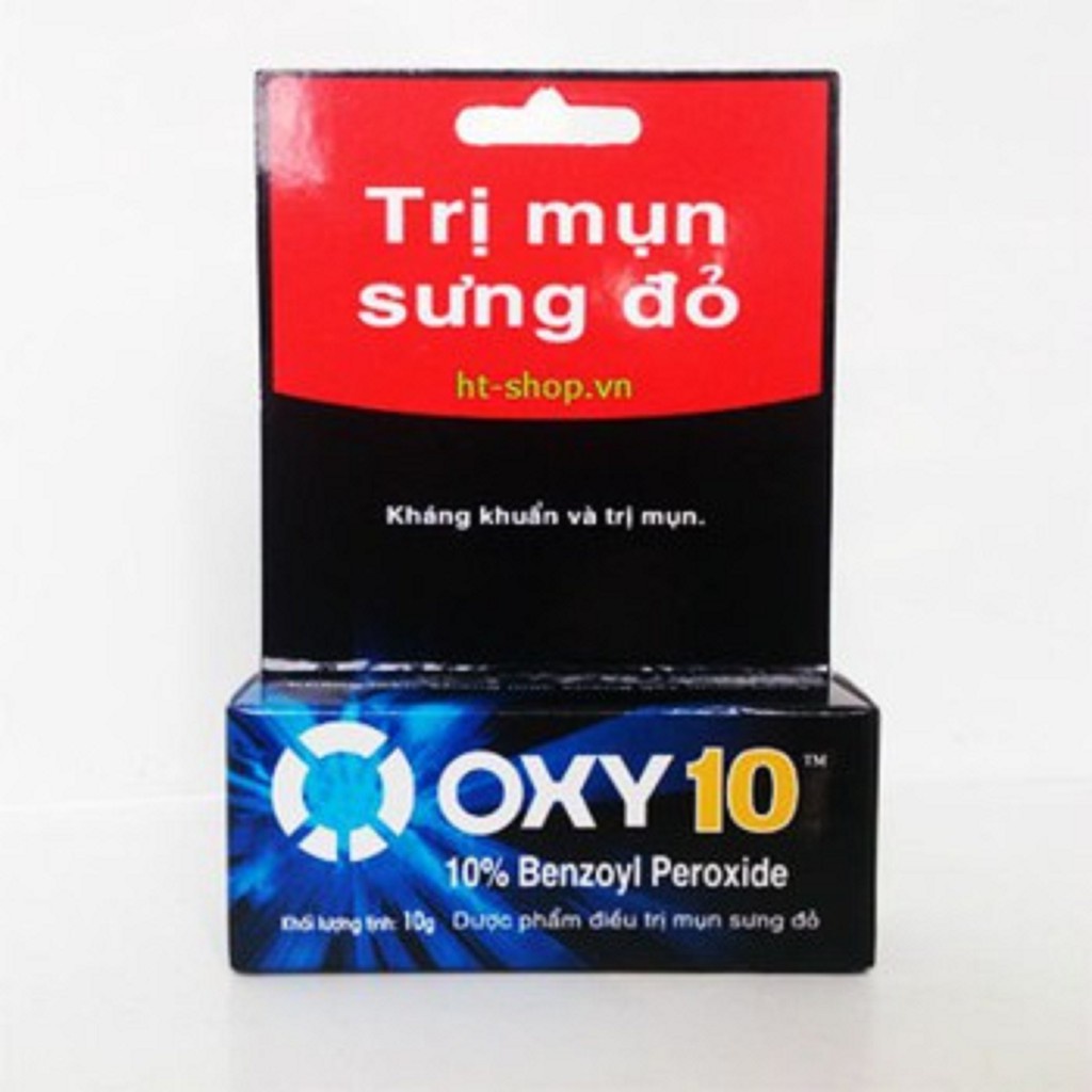 Gel bôi mụn sưng đỏ Oxy