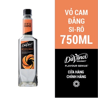 Siro Hương Vỏ Cam Khô / Dry Bitter Orange Syrup - DaVinci Gourmet (750ml)