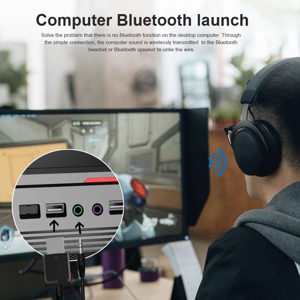 USB bluetooth Dongle phát nhạc đa năng cho xe hơi