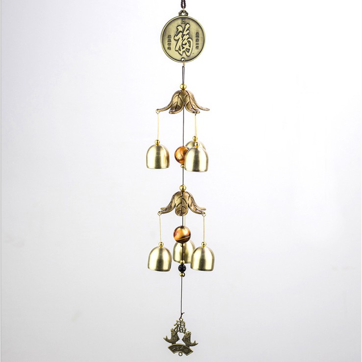 Chuông gió 2 tầng Hạnh phúc CG22 chất liệu cao cấp