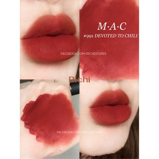 Son kem lì Mac Powder Kiss 991 - 989 - 998