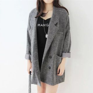 (Hàng dày Đẹp)Ảnh thật 4 hình cuối-Áo khoác vest blazer FST oversize thu đông thời trang Hàn Quốc