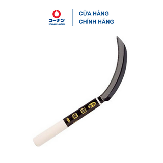 Dao lưỡi liềm cán gỗ cắt cỏ lúa đa năng KOHNAN Nhật Bản