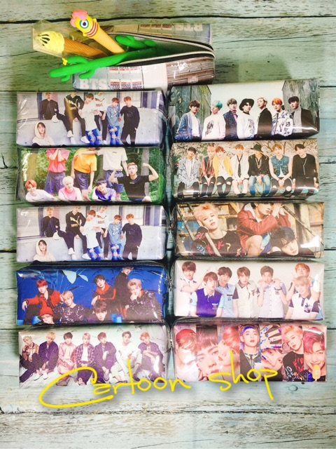 Bóp viết BTS 22x9x8cm