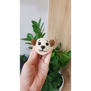 Thú len móc túi đựng tỏi cho bé