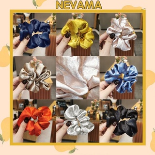 Dây cột tóc vải scrunchies hàn quốc nhiều màu cực đẹp SC03