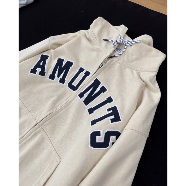 Áo khoác hoodie dáng basic chất nỉ da cá