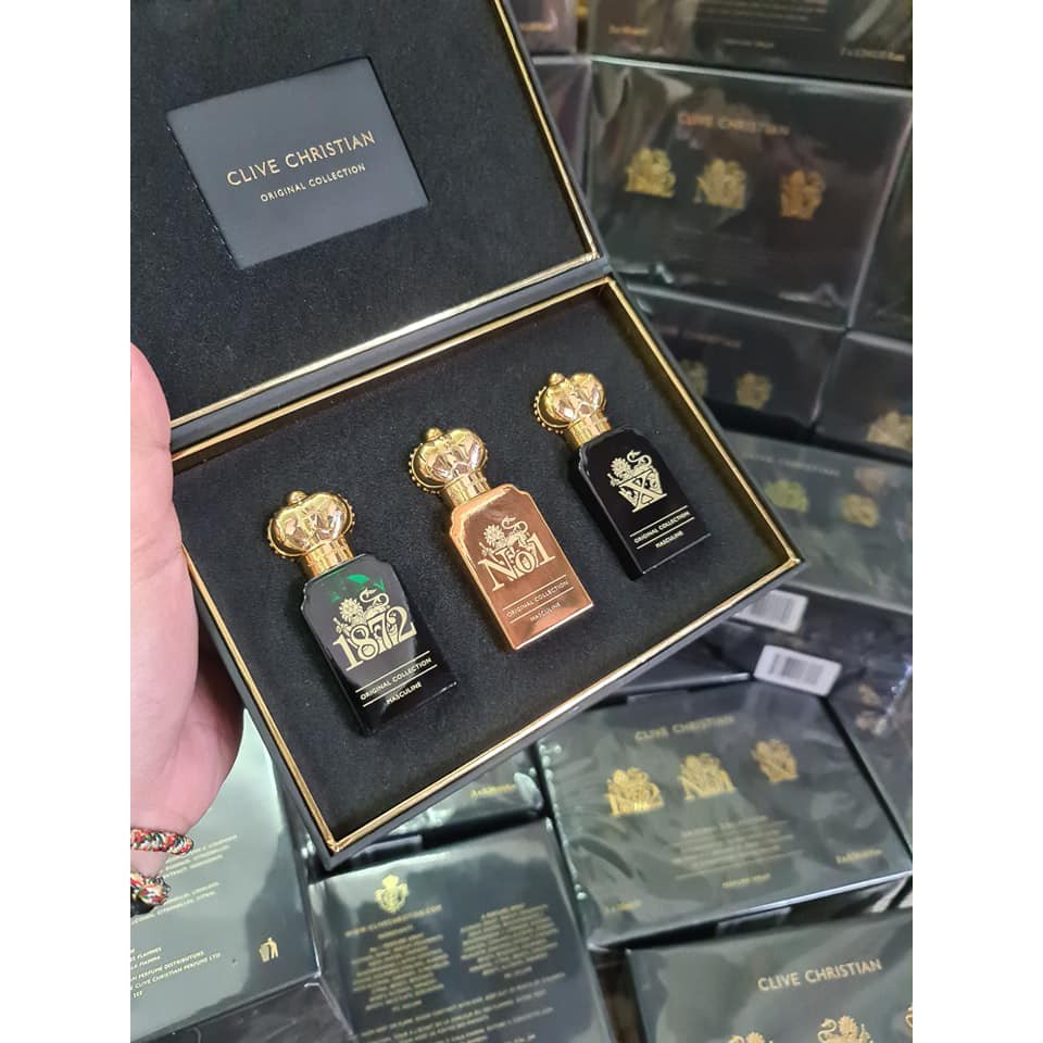 Set Nước Hoa Clive Christian Original Collection 10ml x 3 | Thế Giới Skin Care