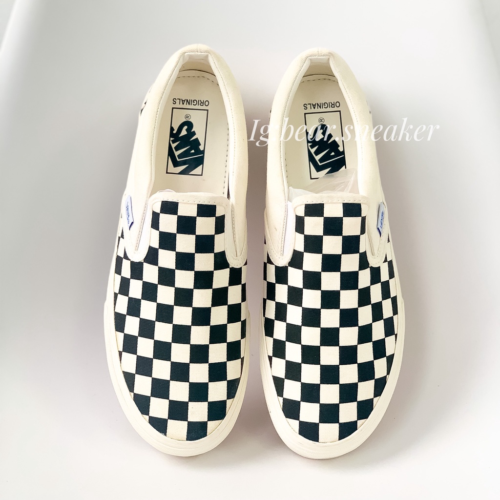 Giày thể thao nam nữ vans vault kẻ caro hàng full box full bill