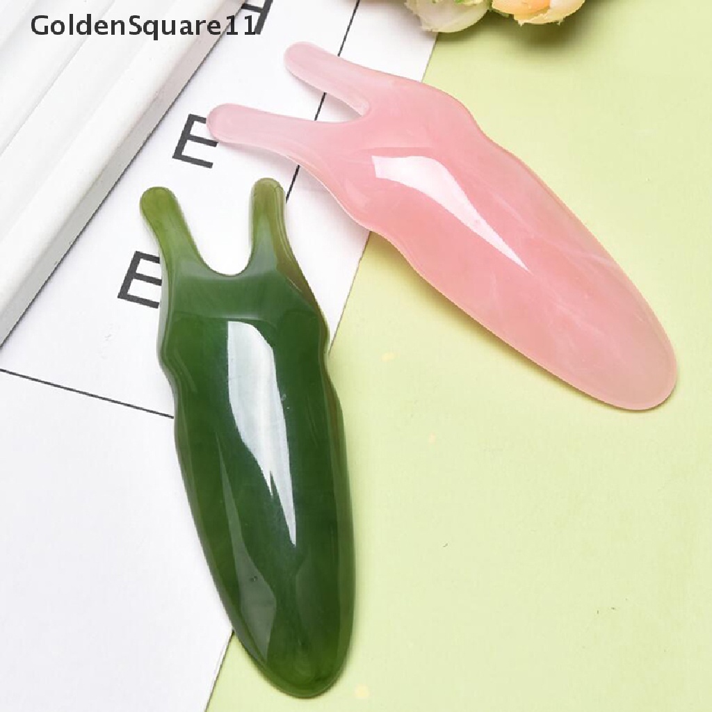 [Hàng mới về] Đồ cạo gió mát xa bằng pha lê hỗ trợ thư giãn mũi/ mắt/ khuôn mặt giúp nâng cơ và giảm nếp nhăn