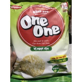 Bánh gạo One One Vị ngọt dịu & Vị bò nướng 150 g
