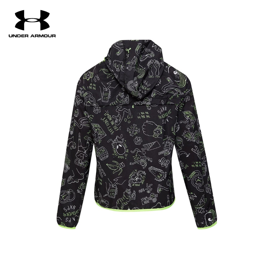 Áo khoác chạy bộ nữ Under Armour Run Hundred Packable - 1368161-001