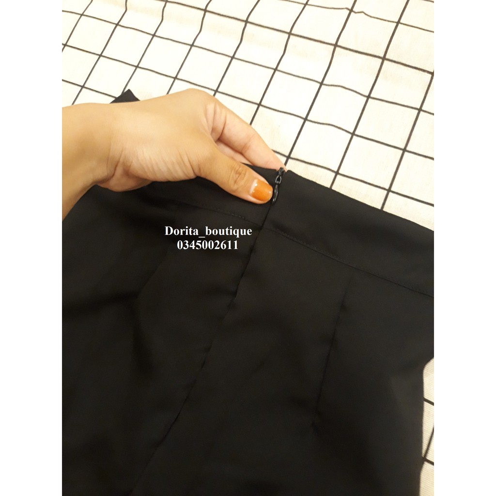 [Ảnh thật/Video] Chân váy Ulzzang cạp cao, chân váy dài Hàn Quốc - Dorita Boutique | BigBuy360 - bigbuy360.vn