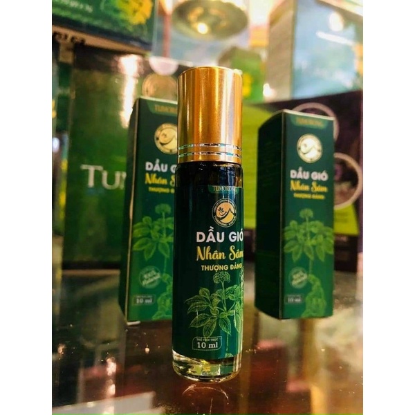 Dầu gió dầu sâm green herb oil thai land 8ml xịn xò