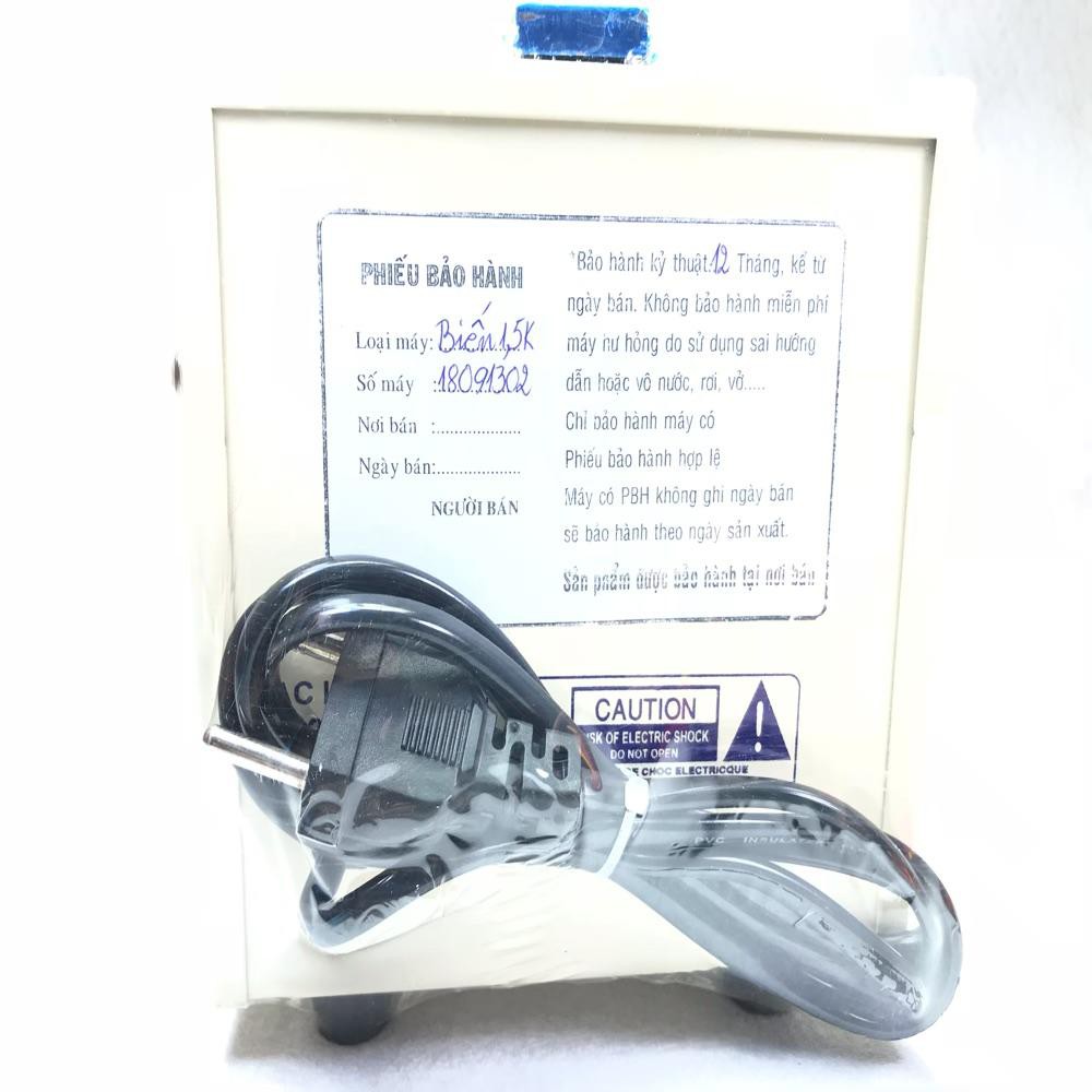 Biến áp chuyển điện 220V sang 110V 1.5KVA Jesin - Điện Việt