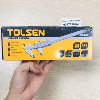 Thước kẹp Tolsen 150mm 35048