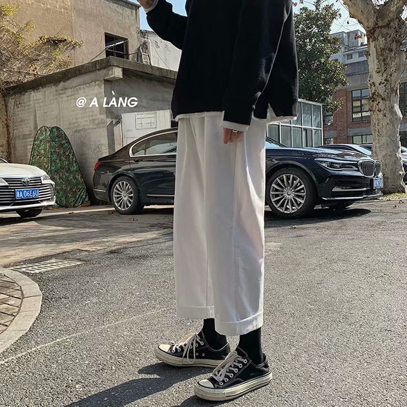 Quần Dài Ống Thẳng Lưng Thun Thời Trang Hè 2020 Dành Cho Nam | BigBuy360 - bigbuy360.vn
