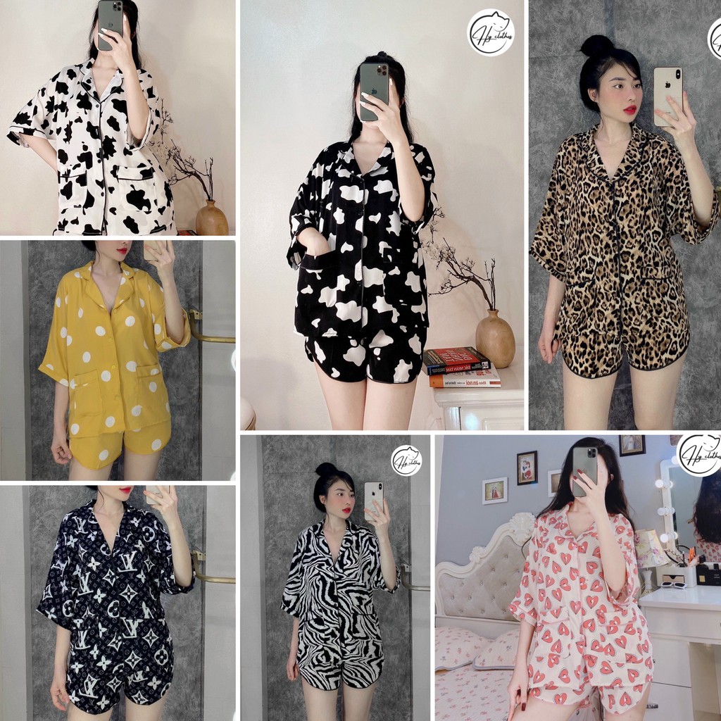 BỘ NGỦ CỘC CỘC cánh tiên mềm siêu mát / pijama đùi