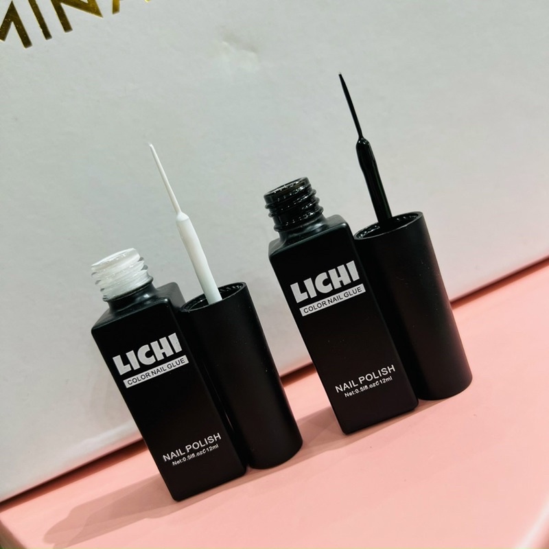 CỌ GEL NÉT ĐEN - TRẮNG LICHI SIÊU SẶC
