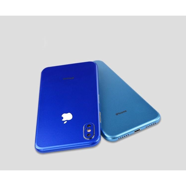 Miếng dán Skin Decal nhôm dòng iphone X , Xs , Xs max