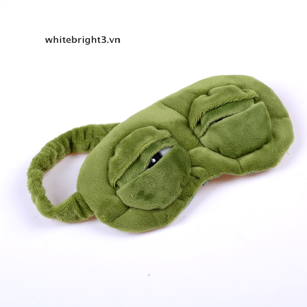 Bịt mắt ngủ hình ếch 3D ngộ nghĩnh đáng yêu