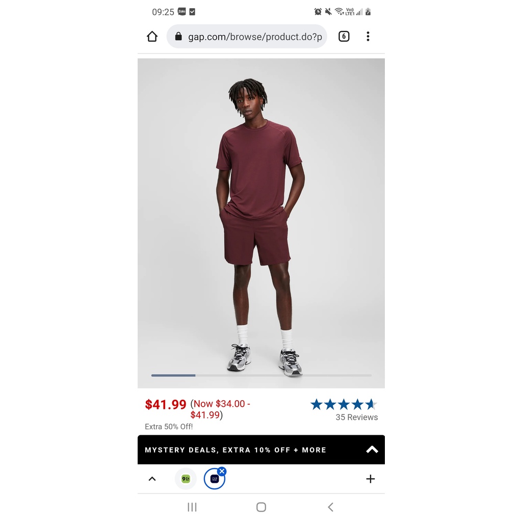 Quần short G.A.P fit everything