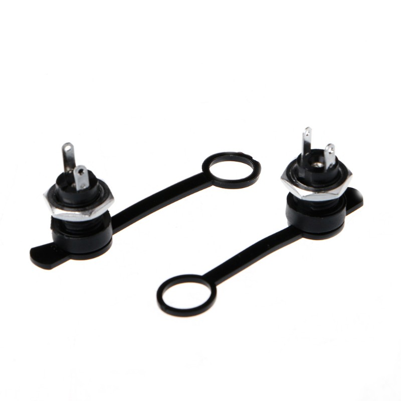 Bộ 5 cái jack cắm nguồn bảng điều khiển DC-022B 5.5 x 2.1mm có nắp đậy