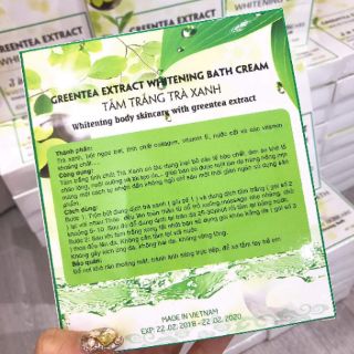 Tắm Trắng Trà Xanh
