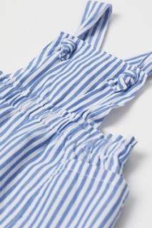 [Auth HM] Set Yếm Áo Trắng (2-3y 3-4y)