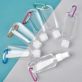[Hàng mới về] Chai nhựa rỗng dung tích 50ml có móc treo đựng mỹ phẩm tiện lợi