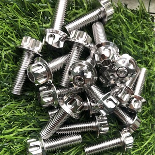Ốc inox [MẪU MỚI SALAYA VN] -  8li25 (m8x25) - 8li3 (m8x30) - 8i4 (m8x40) - gắn cho nhiều loại xe.